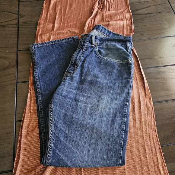 Levi's 505 Classic Indigo Straight Jeans S W34 L30 - Picture 5 of 5